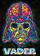 Plakaty - Plakat, PsychoSkulls, Darth Vader, Star Wars Gwiezdne Wojny, 21x29,7 cm - miniaturka - grafika 1