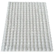 Dywany - Biały puszysty dywan rabbit 3D C1-P10 - miniaturka - grafika 1