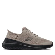 Sneakersy męskie - Sneakersy Skechers Bounder 2.0 232459 Brązowy - miniaturka - grafika 1