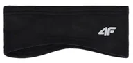 Ozdoby do włosów - Opaska na uszy do biegania trekkingowa 4F BANU109 20S czarna L/XL - miniaturka - grafika 1