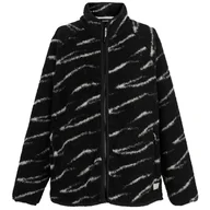 Bluzy sportowe damskie - Bluza damska Regatta Women’s Frankie Borg Full Zip Rozmiar: S / Kolor: czarny - miniaturka - grafika 1