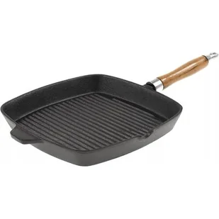 Kinghoff Patelnia żeliwna grillowa 26x26 KH-1108 - Patelnie - miniaturka - grafika 1