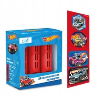 Wkłady filtrujące - HOT WHEELS 3 Filtry do Butelki Filtrującej Dafi Czerwone + Naklejki - miniaturka - grafika 1