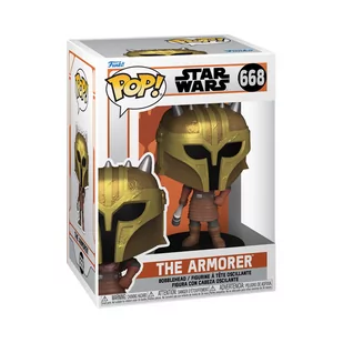 Funko Pop! Star Wars, The Mandalorian, Figurka Kolekcjonerska, The Amorer - Figurki dla dzieci - miniaturka - grafika 1