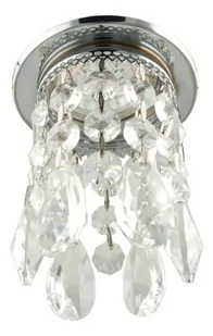 Candellux Podtynkowa halogenowa OPRAWA sufitowa OCZKO SK-64 2243989 Chrom transparentny - Lampy sufitowe - miniaturka - grafika 1