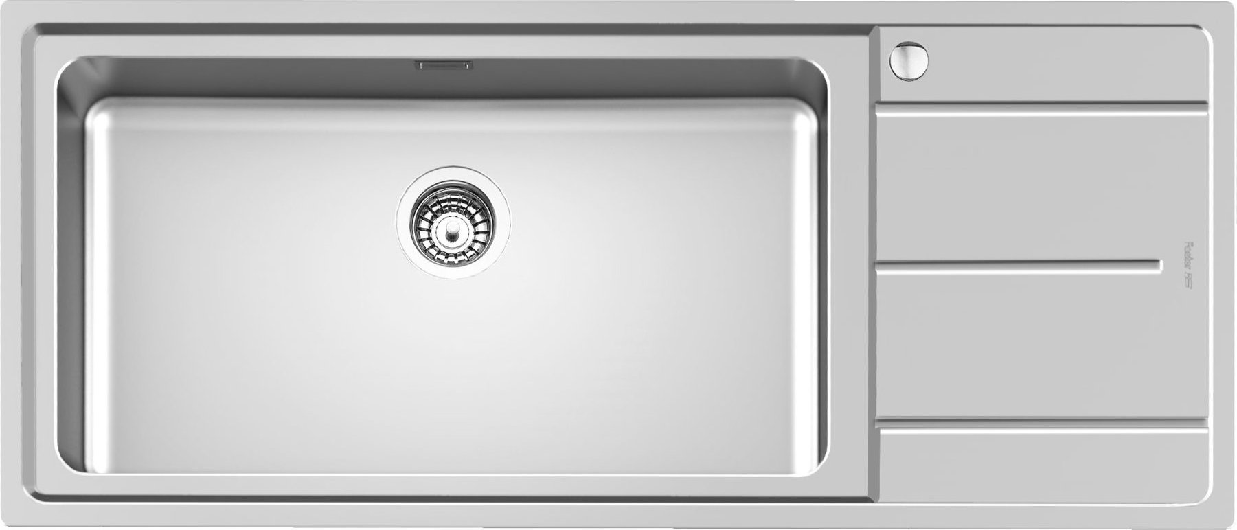 Foster Zlewozmywak 3216052 EVO 1160x500 Foster Zlewozmywak lewa komora + ociekacz