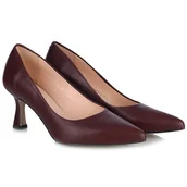 Czółenka - Czółenka damskie Aspena JAR 1683 BURGUND LICO R.39 - miniaturka - grafika 1