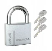 Kłódki - Gerda KŁÓDKA PAŁĄKOWA ALUMINIOWA KAP S20 - miniaturka - grafika 1