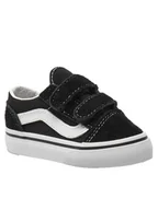 Buty dla dziewczynek - Buty dziecięce Vans TD Old Skool V Black VN000D3YBLK1M 23,5 - miniaturka - grafika 1