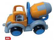 Samochody i pojazdy dla dzieci - Vikingtoys Pojazd betoniarka z figurką Jumbo Edi - miniaturka - grafika 1