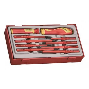 TENG TOOLS Zestaw wkrętaków izolowanych 1000V 10 elementowy TTV710N 282670108 282670108 - Śrubokręty - miniaturka - grafika 1