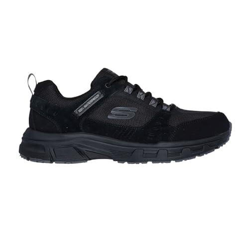 Skechers Męskie buty turystyczne Oak Canyon, czarne, 8 UK, Czarny, 42 EU