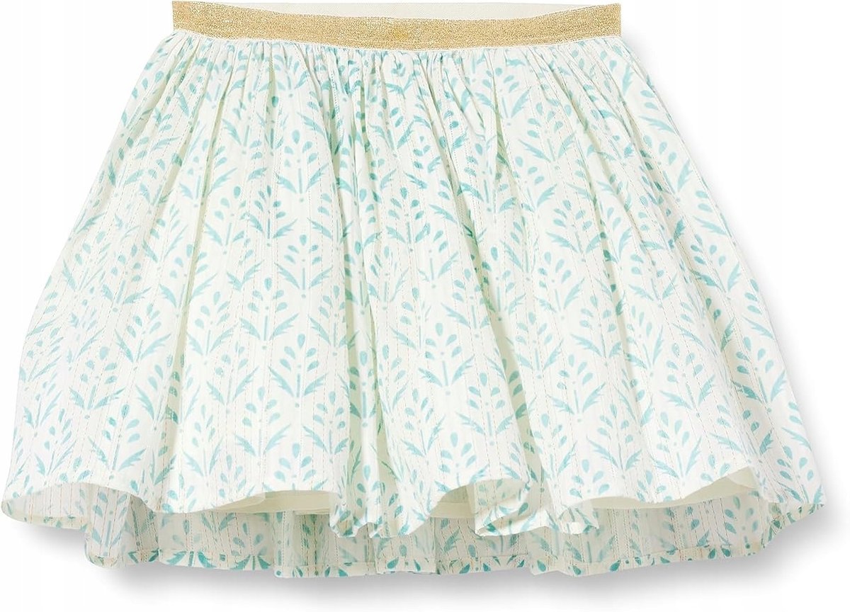 Spódniczka dla Dziewczynki 134 z Kwiatowym Nadrukiem Mimo Mini Spódnica