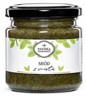MIÓD Z MIĘTĄ 250G - Miód - miniaturka - grafika 1