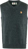 Garnitury - FJALLRAVEN Męska kamizelka Övik Wool Vest M szary szary L - miniaturka - grafika 1
