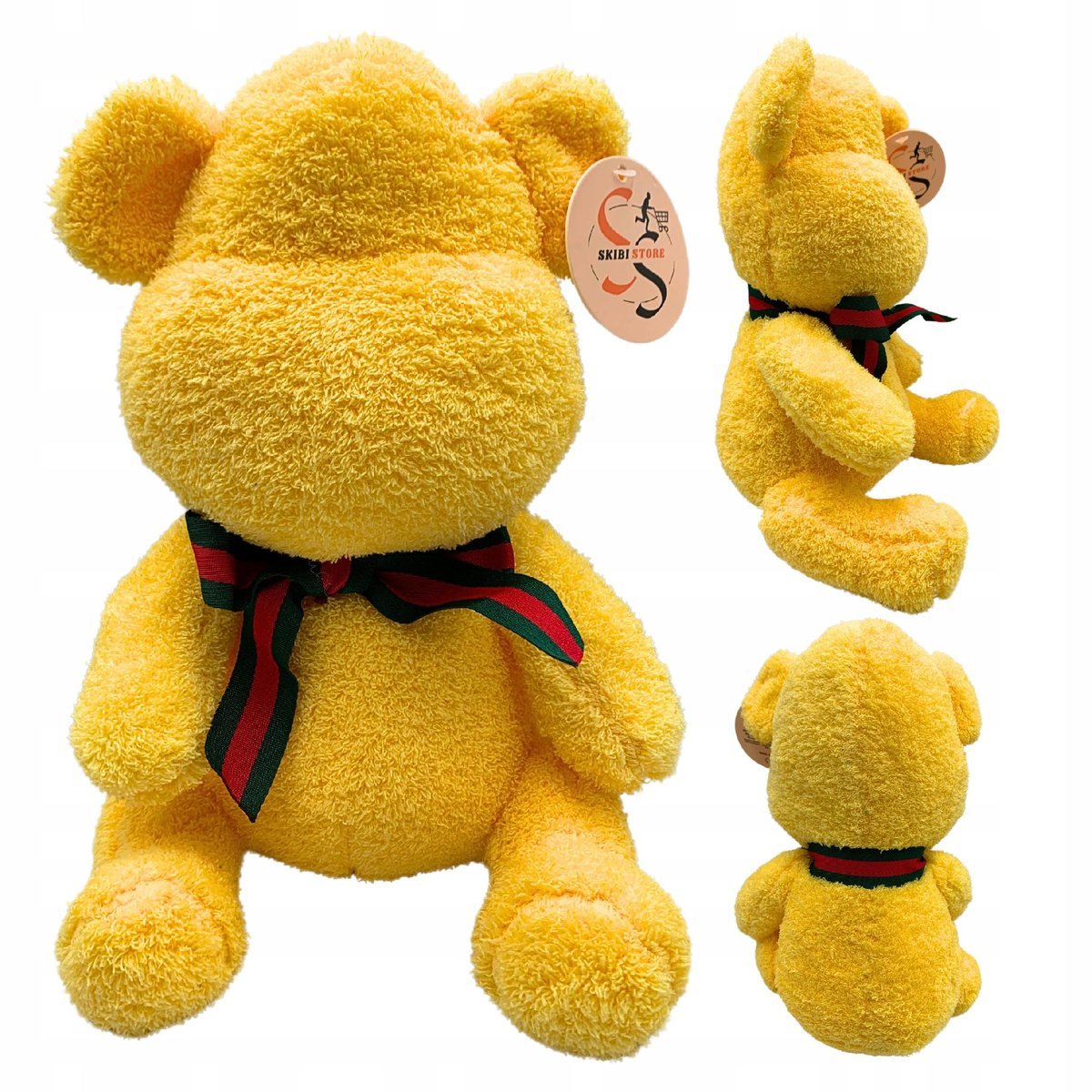 Miś Na Walentynki Maskotka Pluszak Misio Z Kokardą Prezent Dla Niej 25 cm