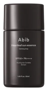 Abib Heartleaf Sun Essence Calming Drop SPF50+ Esencja przeciwsłoneczna do twarzy - Kremy do twarzy z filtrem - miniaturka - grafika 1