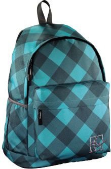 All Out Plecak szkolny Luton Blue Dream Check 129218