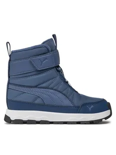 Puma Śniegowce Evolve Boot AC+ PS 392645 02 Niebieski - Buty dla dziewczynek - miniaturka - grafika 1