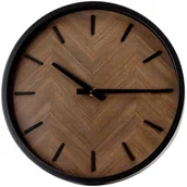 Zegary - Zegar PLATINET Dusk 45957 30 cm Brązowy - miniaturka - grafika 1