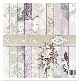 Zestaw do scrapbookingu SLS-001 ''English rose'' - Scrapbooking - miniaturka - grafika 1