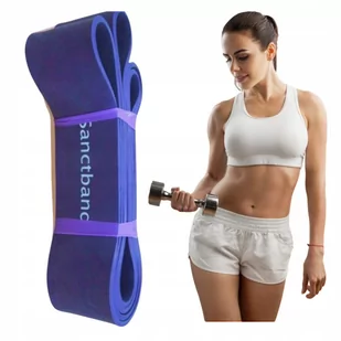 Guma do ćwiczeń Crossfit Sanctband b. mocny opór - Gumy, taśmy, ekspandery - miniaturka - grafika 1