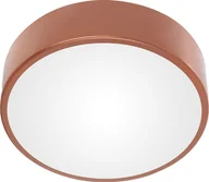 Lampy sufitowe - Lampa sufitowa Orno OVO plafon LED, 43W, 4000K, 4750lm, miedziana stal, klosz szklany matowy, IP20, ? 400 - miniaturka - grafika 1