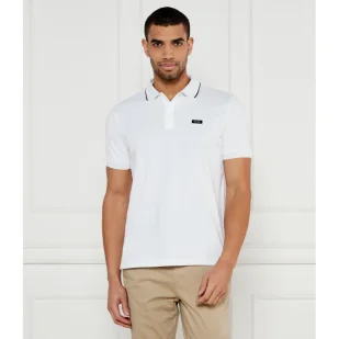 Calvin Klein Polo Regular Fit stretch pique - Koszule męskie - miniaturka - grafika 1