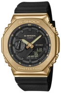Zegarki męskie - Zegarek G-SHOCK GM-2100G-1A9ER CasiOak Gold Metal Covered Series - miniaturka - grafika 1
