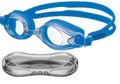 Materace dmuchane i koła do pływania - Okulary pływackie dla dorosłych MONTANA MG2B, kolor niebieski - miniaturka - grafika 1