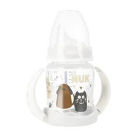 Butelki dla niemowląt - Nuk Butelka First Choice+ Learner Botlle ustnik niekapek 6-18 mies. rozm. M 150 ml - miniaturka - grafika 1