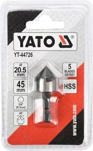 Yato POGŁĘBIACZ DO METALU 20,5MM HEX YT-44726 - Wiertła - miniaturka - grafika 1