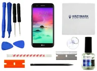 Części serwisowe do telefonów - Lg K10 2017 M250E M250N Ekran LCD Dotyk Ramka - miniaturka - grafika 1