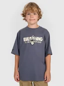 Koszulki dla chłopców - 4F T-shirt oversize z nadrukiem chłopięcy - szary 146 (10-11 lat) - miniaturka - grafika 1