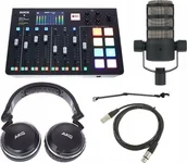 Akcesoria do komputerów stacjonarnych - Rode Rodecaster Pro Zestaw do Podcastów Mikrofon Dynamiczny Słuchawki AKG - miniaturka - grafika 1