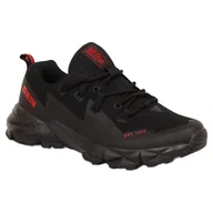 Buty trekkingowe damskie - Buty trekkingowe siatkowe czarne Big Star KK274211 - miniaturka - grafika 1