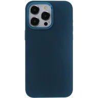 Etui i futerały do telefonów - Etui TECTO SHIELD Satin Elegant do Apple iPhone 15 Pro Ciemno-niebieski - miniaturka - grafika 1