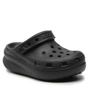 Klapki i japonki damskie - Klapki CROCS - Classic Crocs Cutie Clog 207708 Black - miniaturka - grafika 1