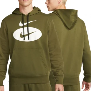 Nike bluza męska khaki Sportswear Swoosh League DM5458-326 M - Bluzy męskie - miniaturka - grafika 1