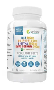 Wish Modulator Forte, 120 kapsułek - Witaminy i minerały dla sportowców - miniaturka - grafika 2