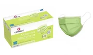 Maseczki do twarzy - Opharm - Maska medyczna limonkowa, 50 szt. - miniaturka - grafika 1