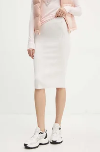 Guess spódnica LUCILLE kolor szary midi ołówkowa W4YD38 Z2U00 - Spódnice - miniaturka - grafika 1