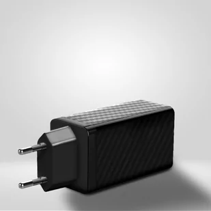 Ładowarka Sieciowa GaN 65W z portami USB, USB C wspiera QC 3.0 PD czarna (WWCG01) - Ładowarki do telefonów - miniaturka - grafika 3