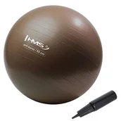 Piłki do ćwiczeń - Piłka gimnastyczna HMS YB02N Brązowy (65 cm) - miniaturka - grafika 1