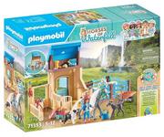 Klocki - Playmobil World of Horses 71353 Amelia i Whisper z boksem stajennym - miniaturka - grafika 1