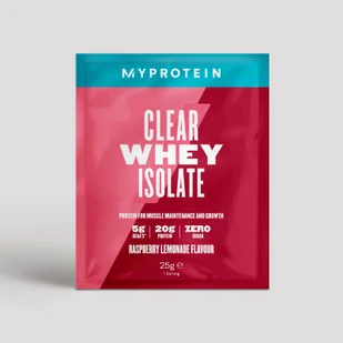 Myprotein Clear Whey Isolate (Sample) - 1servings - Lemoniada i malina - Odżywki białkowe - miniaturka - grafika 1
