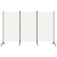 Parawany - Parawan 3-panelowy, biały, 260 x 180 cm - miniaturka - grafika 1