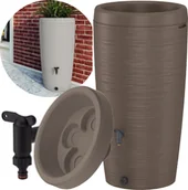 Zbiorniki na deszczówkę - Zbiornik na deszczówkę Gobi 240l Beczka na wodę + Kranik 3/4 - miniaturka - grafika 1