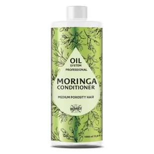 RONNEY Oil System Professional Moringa Conditioner - Odżywka do włosów średnioporowatych, 1000ml - Odżywki do włosów - miniaturka - grafika 1
