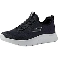Kapcie damskie - Skechers Męskie kapcie Go Walk Flex, Czarny, biały, 44 EU - miniaturka - grafika 1